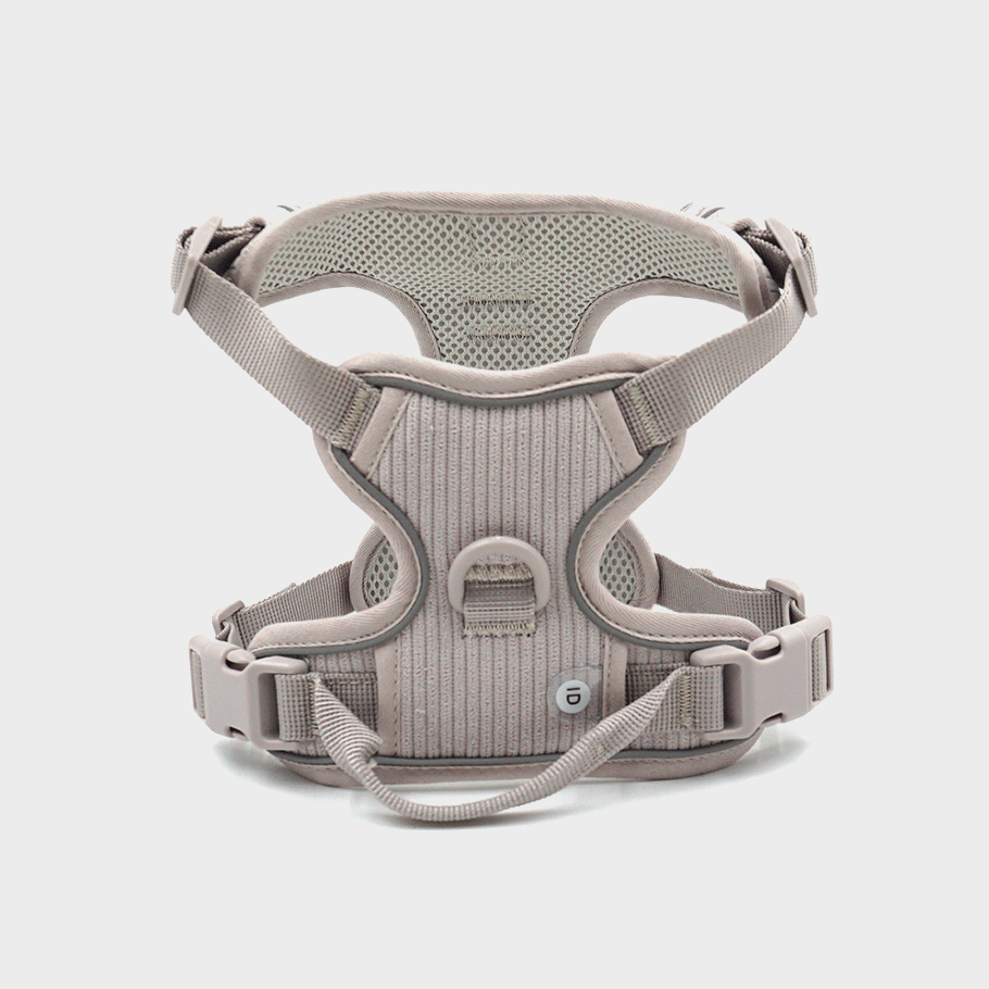 Hundegeschirre Cordstyle Grau