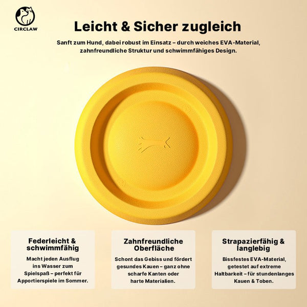 Hundespielzeug Frisbee